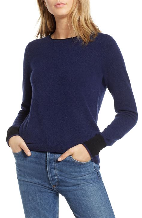navy blue sweater women's